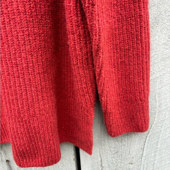 Madewell Bulky Burnt Orange Turtleneck Sweater XL - Picture 9 of 10